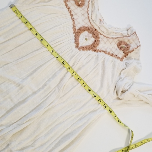 Free People Begonia Embroidered Top - Picture 9 of 16